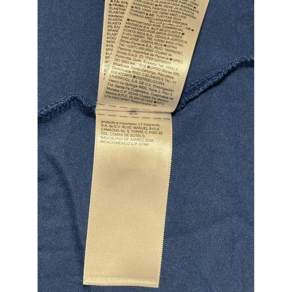 Athleta Santorini Thera Dress M Medium Dark Lapis Blue Casual Sleeveless Knit - Picture 8 of 8